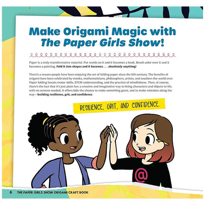The Paper Girls Show Origami Craft Book - Best for Ages 8 to 12 - US 8404