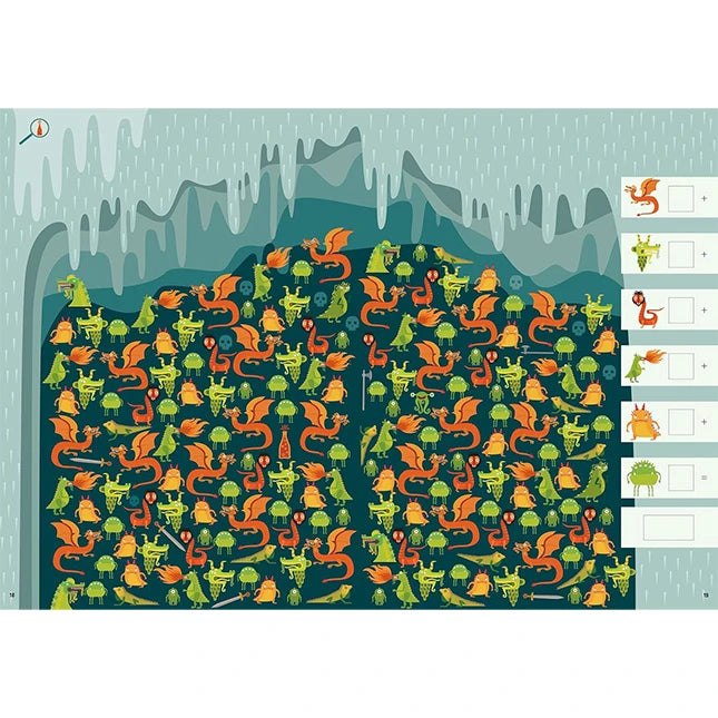 Search, Find &amp; Count - Princesses, Dragons &amp; Monsters - US 1133