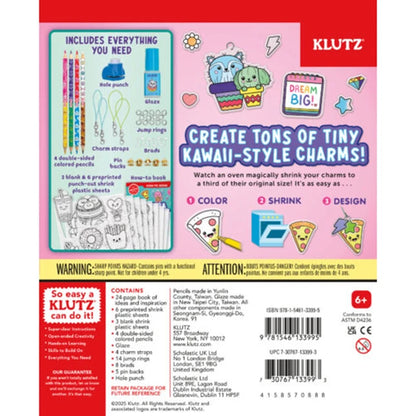 Klutz Color &amp; Shrink Charms - Kawaii Style - - Fat Brain Toys - US 5291