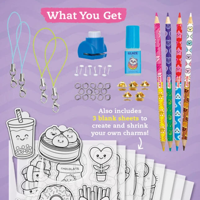 Klutz Color &amp; Shrink Charms - Kawaii Style - - Fat Brain Toys - US 5291