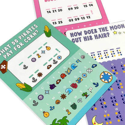 Joke Decoder Activity Cards - Best Brainteasers for Ages 6 to 11 - US 6171
