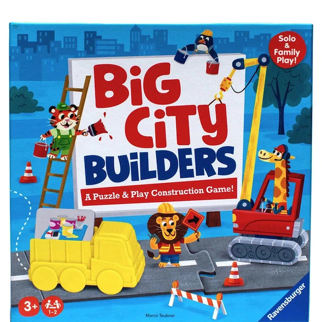 Big City Builders - Best Games for Ages 3 to 6 - Fat Brain Toys - US 1128