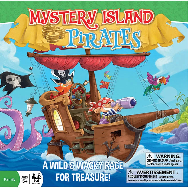 Mystery Island Pirates - Best Games for Ages 5 to 11 - Fat Brain Toys - US 5651