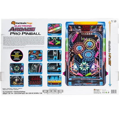 Electronic Arcade Pro Pinball - Best Games for Ages 6 to 10 - US 8819