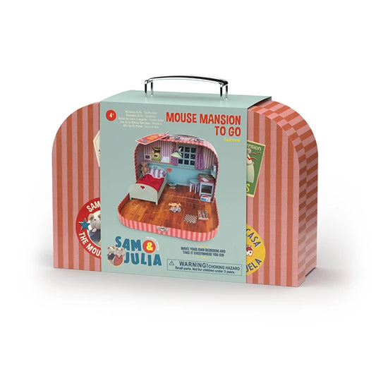 The Mouse Mansion To Go Kid's Room - Best for Ages 4 to 10 - US 1807