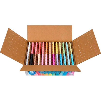 Crayola Washable Sidewalk Chalk - 130 Count - Best for Ages 4 to 9 - US 2836