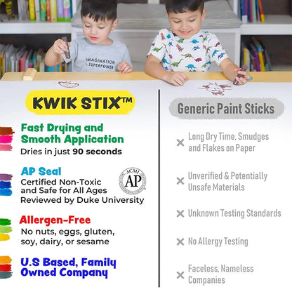 Kwik Stix Cuties 12 pk - Best Arts &amp; Crafts for Ages 3 to 7 - US 6882