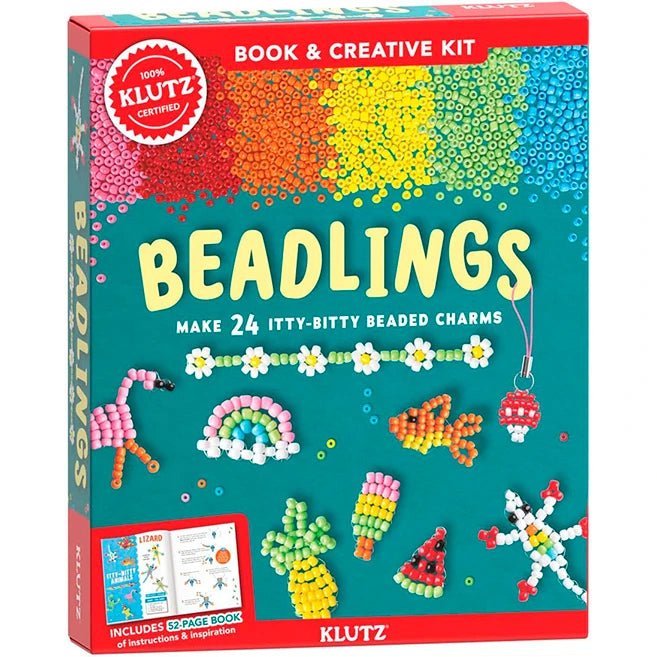 Klutz Beadlings - Make Itty-Bitty Charms - Best for Ages 8 to 12 - US 1980