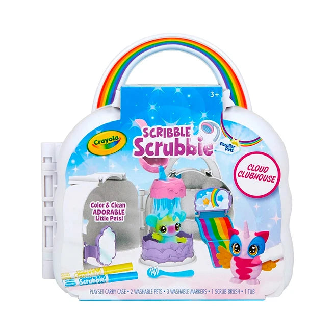 Crayola Scribble Scrubbie Peculiar Pets Cloud Clubhouse - US 1797