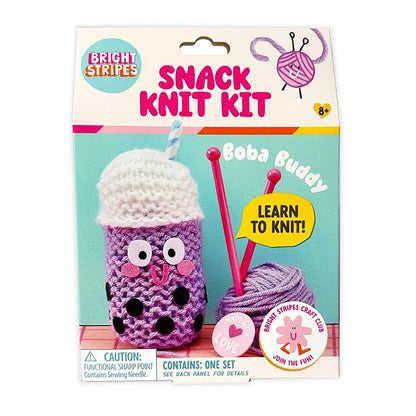 Snack Knit Kit - Boba Buddy - Best Arts &amp; Crafts for Ages 8 to 12 - US 7246