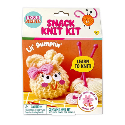 Snack Knit Kit - Lil Dumpling - Best Arts &amp; Crafts for Ages 8 to 12 - US 9795