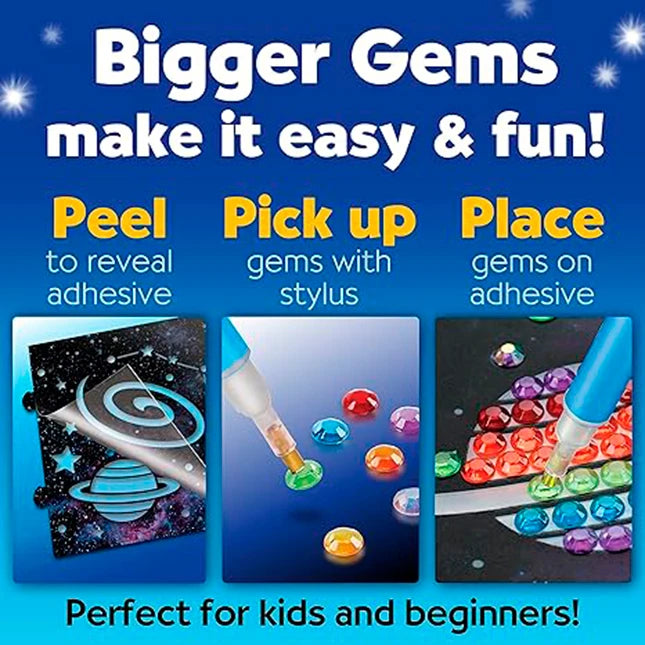 Big Gem Diamond Painting - Light - Best Arts &amp; Crafts for Ages 6 to 11 - US 5732