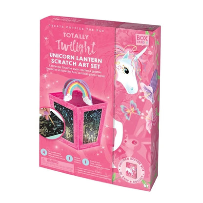 Box CanDIY Totally Twilight Unicorn Lantern Scratch Art Set - US 3014