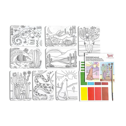 Scenic Hues D.I.Y. Watercolor Kit Desert Getaway - US 1394