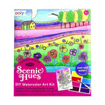Scenic Hues D.I.Y. Watercolor Kit Flowers &amp; Gardens - US 9904