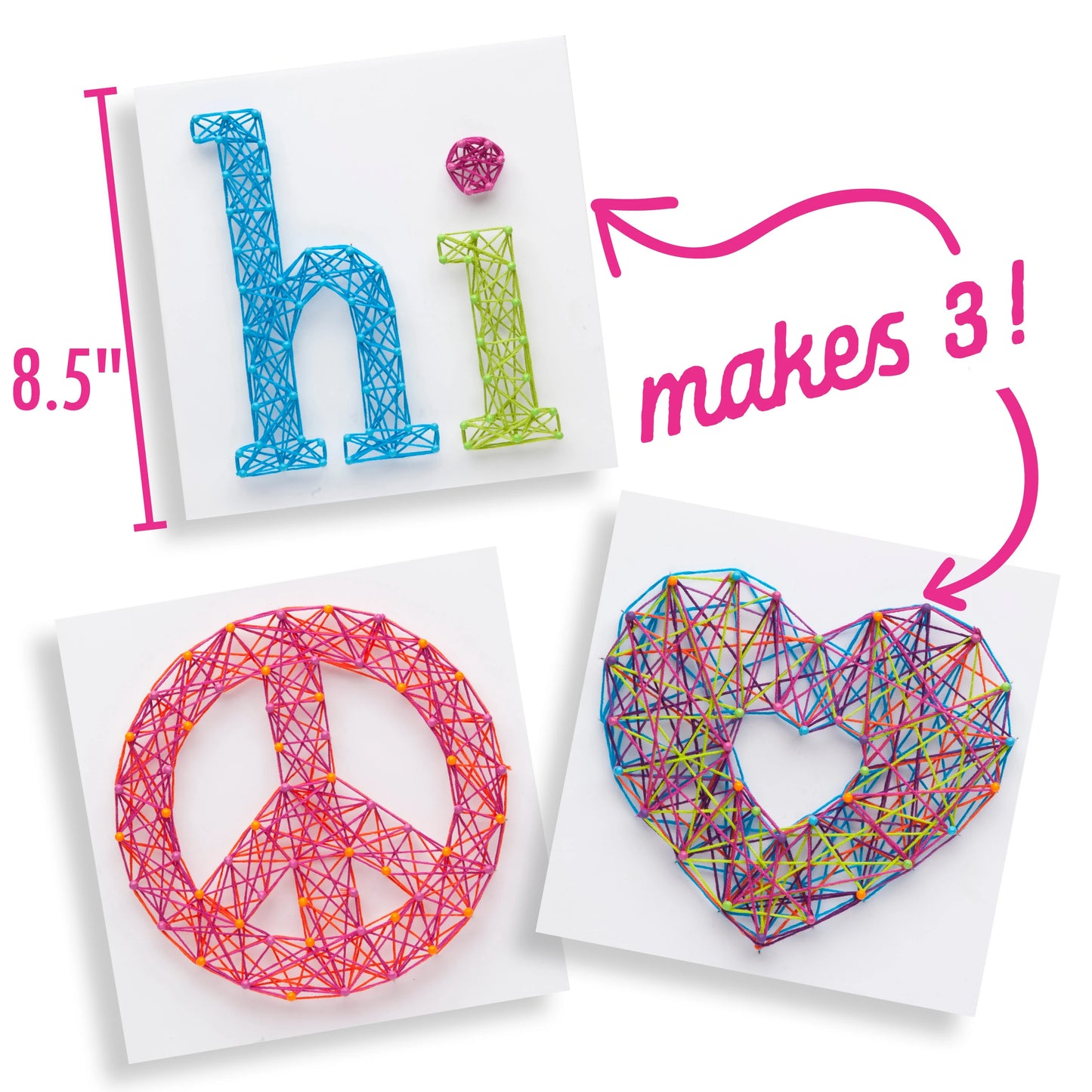Craft-tastic - String Art Kit - Best Arts &amp; Crafts for Ages 10 to 11 - US 5686