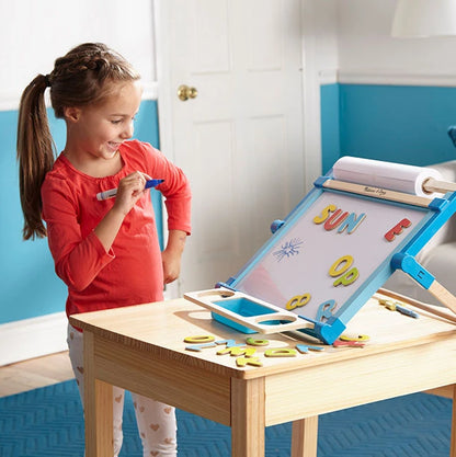 Double-Sided Magnetic Tabletop Easel - Best for Ages 3 to 6 - US 9160