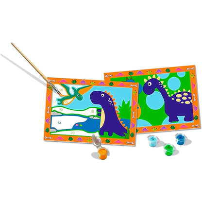 CreArt Jr. Land of the Dinosaurs - 2 Images - Best for Ages 5 to 10 - US 4743