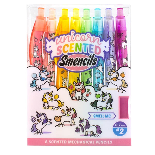 Smencils Mechanical Pencils - Unicorn 8-Pack - Best for Ages 6 to 11 - US 9624