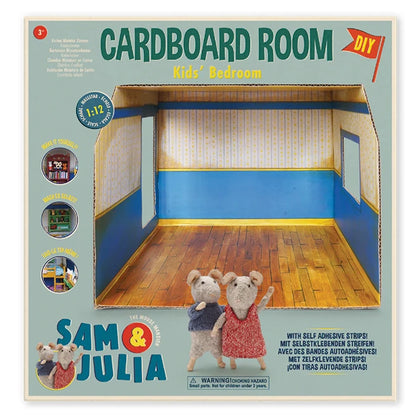 The Mouse Mansion Cardboard Room - Bedroom - Best for Ages 3 to 8 - US 0097