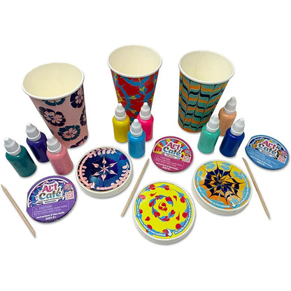 Art Cafe - Latte-Inspired Painting Set - - Fat Brain Toys - US 9883