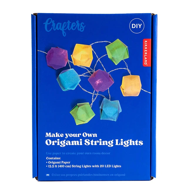 Crafters Make Your Own Origami String Lights - - Fat Brain Toys - US 8420