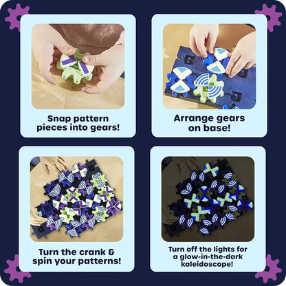 Gears Gears Gears Glowing PatternGears - Best for Ages 4 to 7 - US 5886