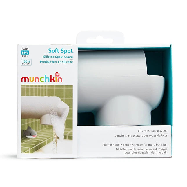 Soft Spot™ Silicone Spout Guard with Bubble Maker - - Fat Brain Toys - US 8757