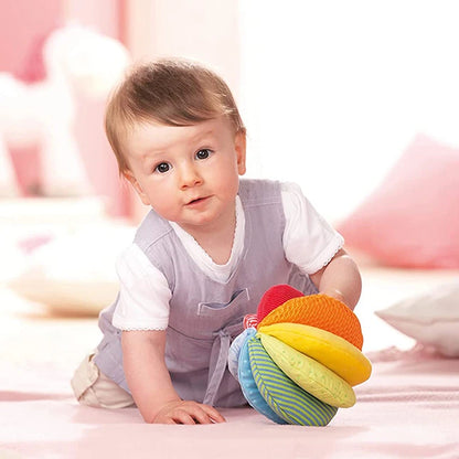 Rainbow Fabric Ball - - Fat Brain Toys - US 4207