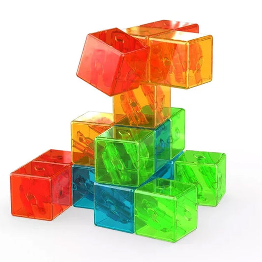 Geomag Magnetic Blocks Gems - 16 pcs - Best for Ages 1 to 5 - US 0803