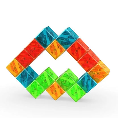 Geomag Magnetic Blocks Gems - 16 pcs - Best for Ages 1 to 5 - US 0803