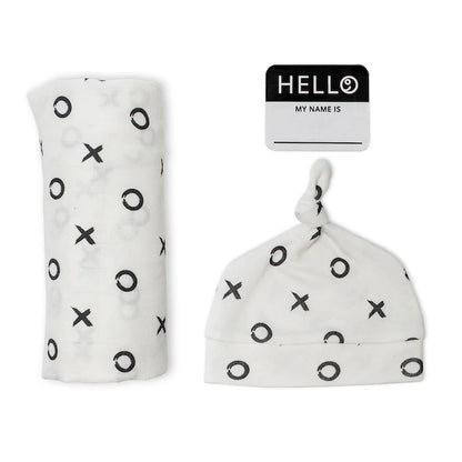 Hello World! Swaddle Set - - Fat Brain Toys - US 9651