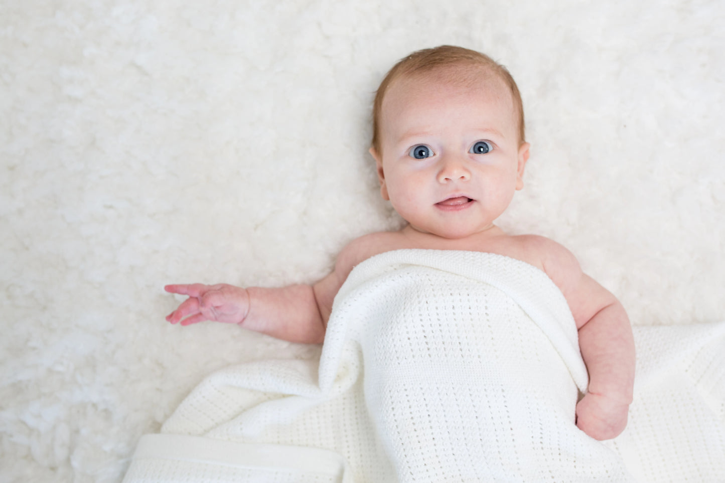 Knit Cellular Blanket - - Fat Brain Toys - US 7284