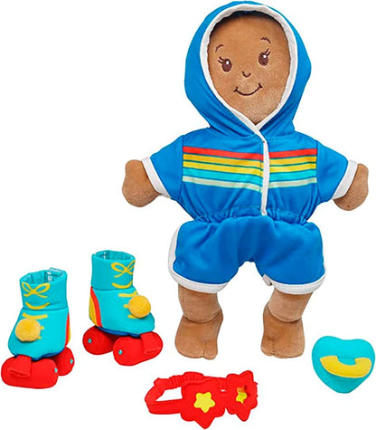 Wee Baby Stella Rainbow Roller Doll - - Fat Brain Toys - US 1569