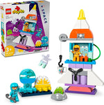 LEGO DUPLO Town - 3in1 Space Shuttle Adventure - Best for Ages 3 to 6 - US 6552