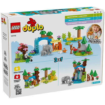 LEGO DUPLO - 3 in1 Wild Animal Families - Best for Ages 2 to 5 - US 3974