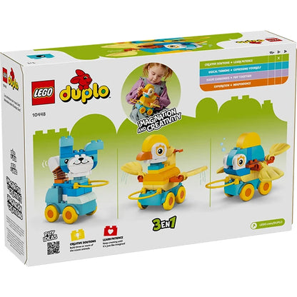 LEGO DUPLO - 3 in1 Animals on Wheels - Best for Ages 2 to 4 - US 2370