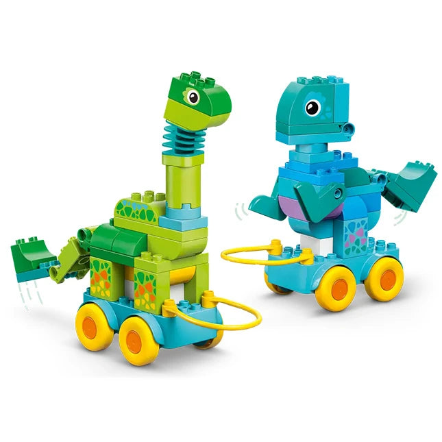 LEGO DUPLO - 3 in1 Dinosaurs on Wheels - Best for Ages 3 to 5 - US 5555