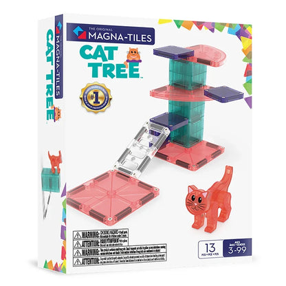 Magna-Tiles Cat Tree - 13 pc - Best for Ages 3 to 8 - US 9569