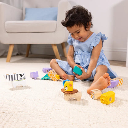 Blockables Safari Play Set - - Fat Brain Toys - US 2365