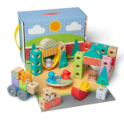 Blockables Town Play Set - - Fat Brain Toys - US 5060
