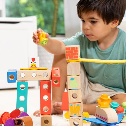 Blockables Town Play Set - - Fat Brain Toys - US 5060