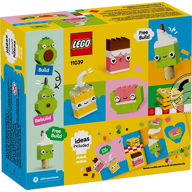 LEGO Classic - Creative Food Friends - Best for Ages 4 to 8 - US 8260