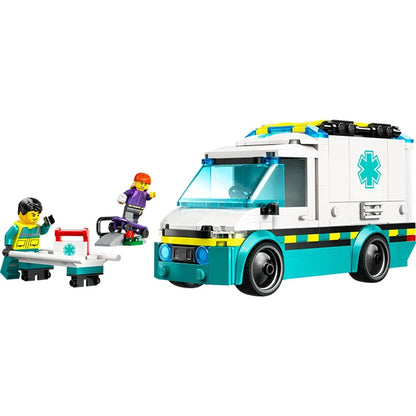 LEGO City - Emergency Ambulance - Best for Ages 5 to 8 - US 7430