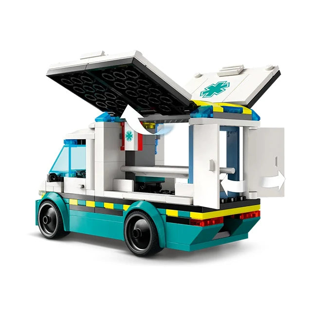 LEGO City - Emergency Ambulance - Best for Ages 5 to 8 - US 7430