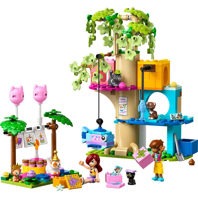 LEGO Friends - Cat Birthday Party &amp; Tree House - Best for Ages 6 to 10 - US 0706