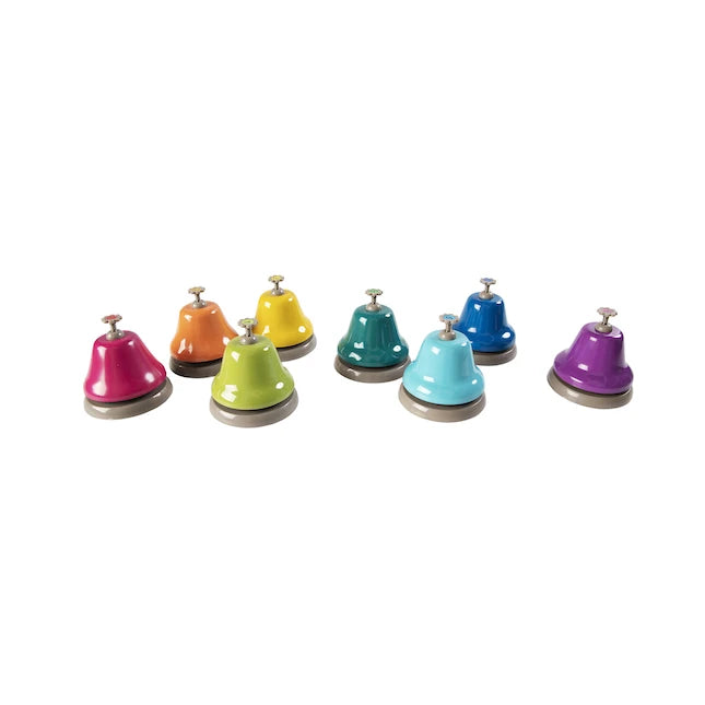 Rainbow Music Desk Bells - Best Music for Ages 3 to 5 - Fat Brain Toys - US 6633